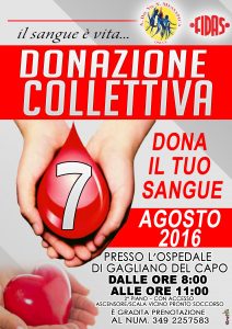 donazione agosto 2016